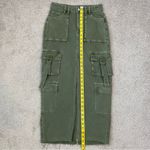 PacSun  Olive Green Cargo Midi Skirt XS Photo 10