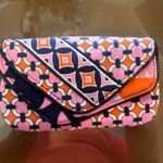 Vera Bradley  Pink and Orange Jazzy Floral Wristlet and Magnetic Wallet Set Photo 4