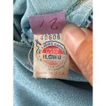 Vintage 60's Maxi 2 Piece Dress Sz 8 Blue Accordion Pleated Retro Glam Photo 7