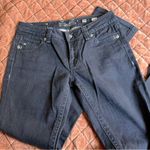 Miss Me Vintage Black Low Rise Jeans With Rhinestone Crosses Photo 1