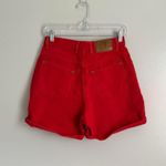 Route 66  Denim High Waist Vintage Shorts Red Size 9 / 10 Photo 8