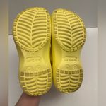 Crocs Women's Classic Platform Clog Yellow Size 7 Photo 9