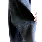 Marimekko “Mollis” Mohair Wool Blend Sack Coat Black L 12/14 Size L Photo 4