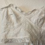 DO+BE Elegant White Lace Women’s Crop Top Size Medium Photo 1