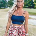 SheIn NWT Paperbag Waist Plisse Shorts Photo 5