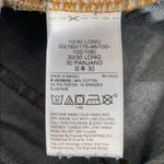 Gap  Denim Cigarette High Rise Raw Hem Jeans in Dark Indigo Size 10L / 10 Long Photo 14