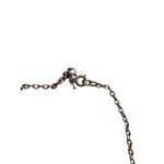 Vintage Silver Tone Flowers & Tassels Necklace Jewelry Waterfall Pendant Photo 2