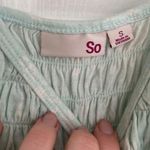 SO Flowy Blue Tank Top Photo 2