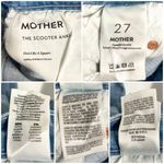 Mother The Scooter Ankle Bootcut Jeans Don't Be a Square 27 NWT Blue Photo 8