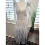 ASTR The Label Tiered Shoulder Tie Dress White Photo 1