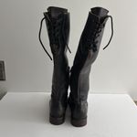 Bed Stu  Manchester Tall Leather Block Heel Riding Boots Women's Size 9 Photo 2