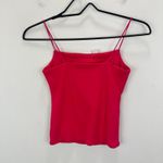 Madewell Squareneck Tank Top Watermelon Spaghetti Straps Slim Stretch XXS NWT Photo 8