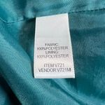 appleseed's teal green faux suede trench coat jacket size large Photo 7