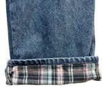 L.L.Bean Vintage 90s  Flannel Lined Jeans Mom Core High Waisted Denim, Size 10P Photo 1