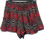 Socialite Shorts Womens Small Boho Festival Tribal Crochet Hem Pockets Photo 0