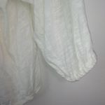 American Rag  L White Boho Crop Top Photo 3