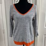 Kut From The Kloth Kut from the Cloth gray and orange top Photo 0