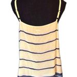 CAbi Yellow Stripe Knot Cami Size M Photo 1