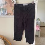 Frank & Eileen Blackstone The Italian Peach Twill Utility Pants in Size 4 Black Photo 4