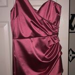 Pink Cocktail Dress Short Size M Photo 0