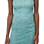Topshop  Crochet Mini Dress women’s size 2, spaghetti‎ strap, zip closure Photo 0