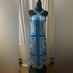 NWT Tuckernuck Anna Cate Abigail Maxi dress in Bandana SZ M Blue Size M Photo 1