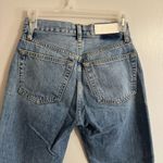 RE/DONE 70s Stove Pipe High Rise Jeans in Medium Vain Wash Size 24 Photo 9