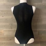 Mock neck black bodysuit Photo 2