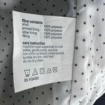 Esprit  Black Quilted Button Front Hooded Jacket Size Small Photo 3