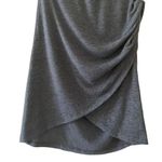 Lush Clothing Lush Navy Tulip Wrap Mini Skirt Knitted Short Stretchy SZ M # 1343 Photo 2