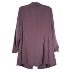 Torrid NWT Drape Front Blazer Dusty Purple Mauve Single Button Plus Size 1X Photo 8