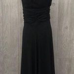 Dress Barn collection Little Black low cut neckline sleeveless fit and flare dre Photo 2