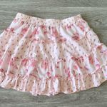 Altar'd State Altar’d state Baylor pink floral mini skirt - large Photo 4