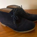Franco Sarto  Navy Suede Ankle Boots Photo 5