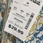 Vince Camuto  blue and beige open kimono Photo 8