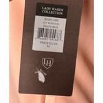 Lady Hagen  Peach Ruffled Shirt Womens M Hydro-Dri Golf Short Sleeve Button UPF Photo 7