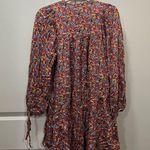 Perseverance London Floral Drop Waist Lightweight Swing Mini Dress Medium $465 Photo 4