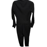 Boden Solid Black Zada Jumpsuit Long Sleeve Button Zipper Size US 4R UK 8R Photo 5