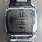 Fossil Ladies Watch Rare Vintage Big Tic Transparent Heart Dial Stainless Band Photo 5