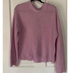 RtA Emma Cashmere Loose Fit Knit Lavender Crewneck Pullover Sweater Size L NWT Purple Size L Photo 1