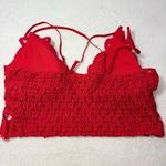 Anemone  Elise Scarlet Lace RED Bralette Size XL‎ NEW Photo 6
