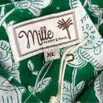 Mille Resort & Travel Kelly Green White Floral‎ Dress Womens Size XL NEW Photo 1