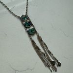Free People Free‎ People Everly Layered Necklace - Silver Tone/Abalone - NWOT Photo 5