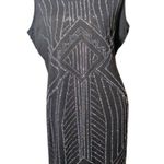 Say What? Say What 3X Black Rhinestone Embellished Mini Tunic Dress Photo 0