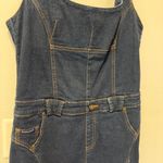 Boston Proper Denim Mini Dress | Size 8 Photo 2