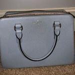 Kate Spade  Mulberry Street Lise Adjustable Strap Baby Blue Satchel Photo 0