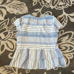 Crown & Ivy  top. Excellent condition. Summer striped. Short sleeves. Photo 3