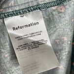 Reformation Fairfield Green Floral Maxi Dress in Coriander Size 2 Photo 7