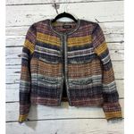 Women's 525 America Tweed Jacket Multi/Navy Size S Photo 1