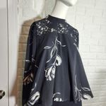 Band of Gypsies  long sleeve lace accent top size M Photo 3